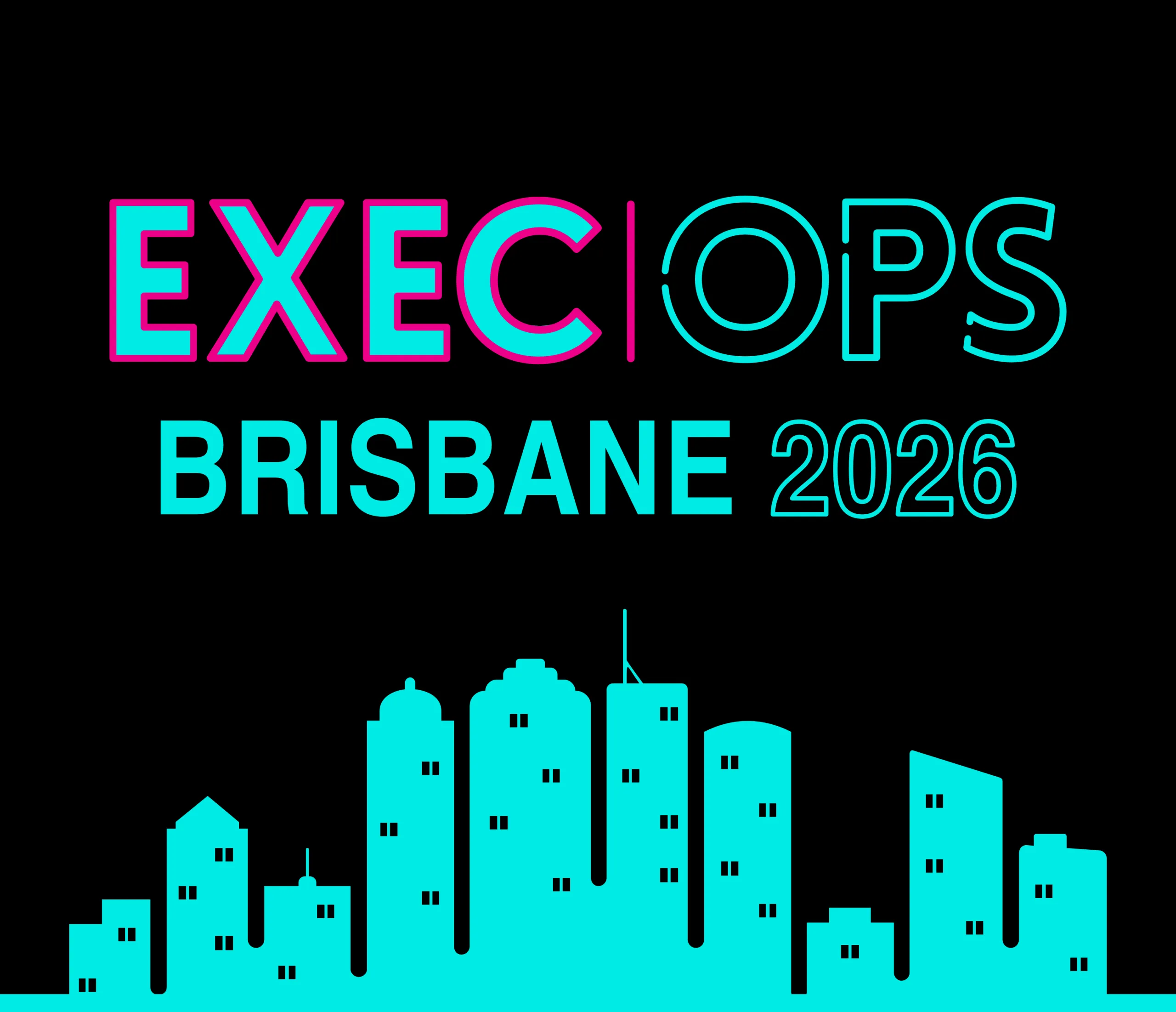 ExecOps logo on event artwork